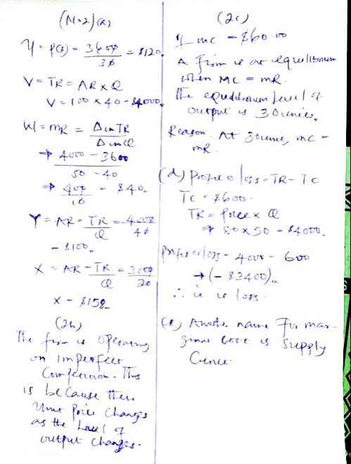 waec economics no.2