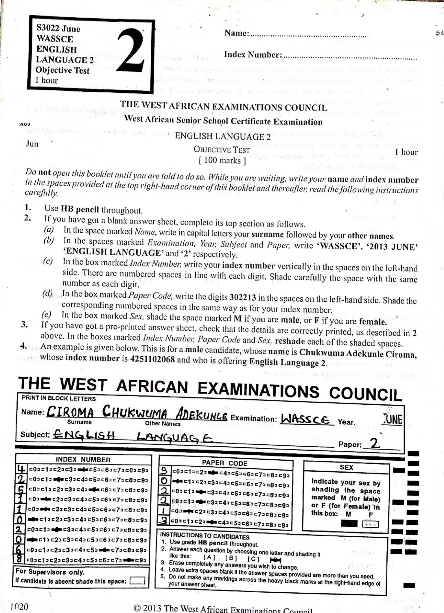 waec 2023 english language essay questions and answers