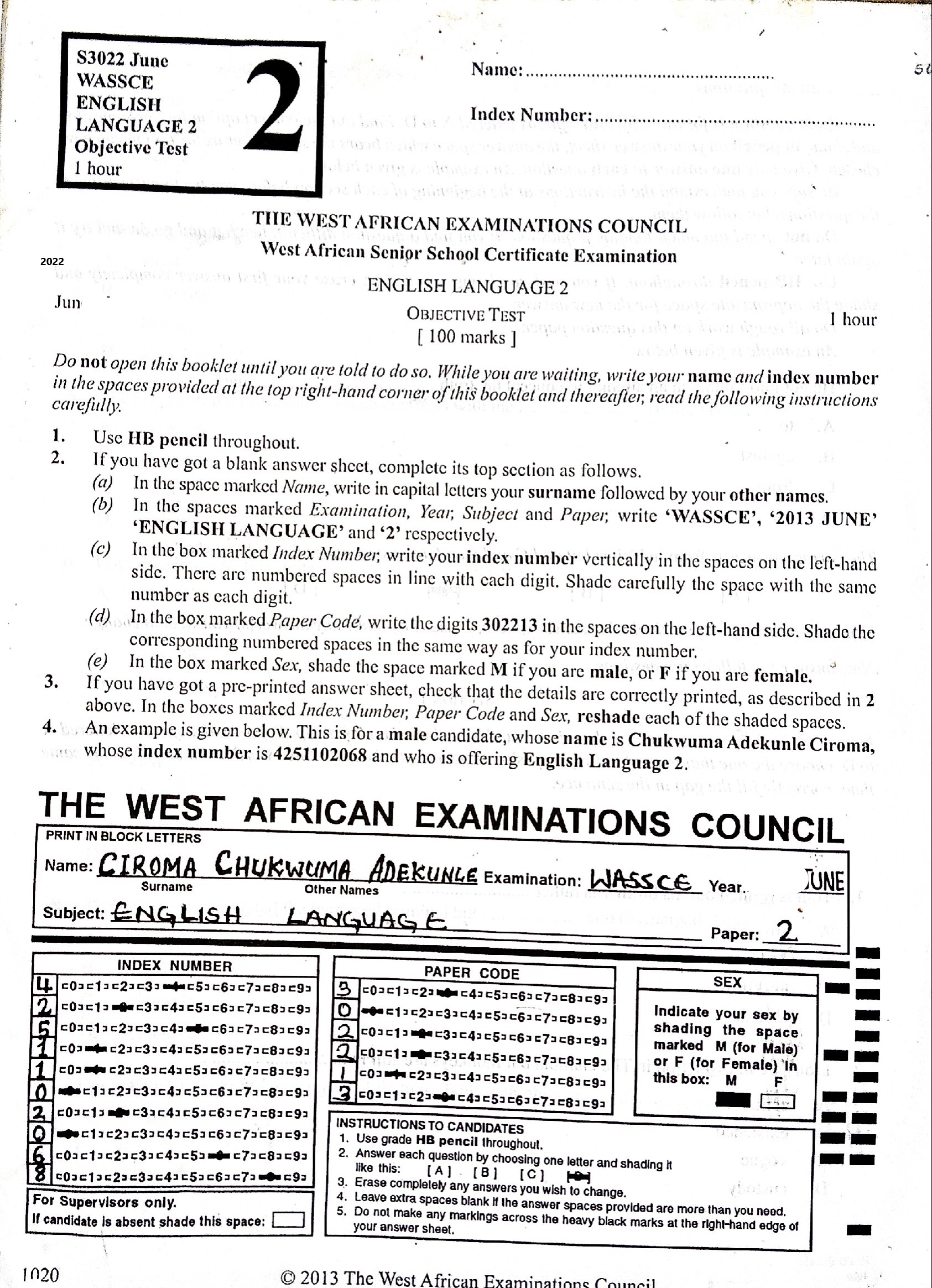 waec english essay 2023 answers