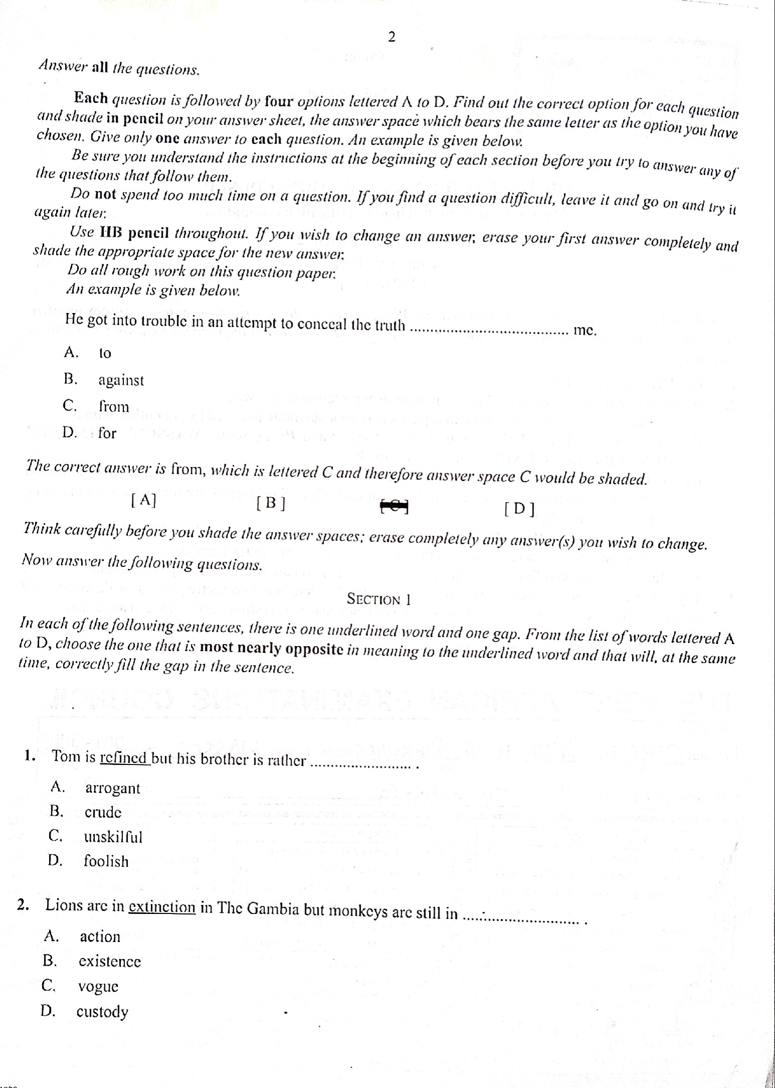 WAEC English Questions And Answers 2023 | Objectives, Test Of Orals and ...