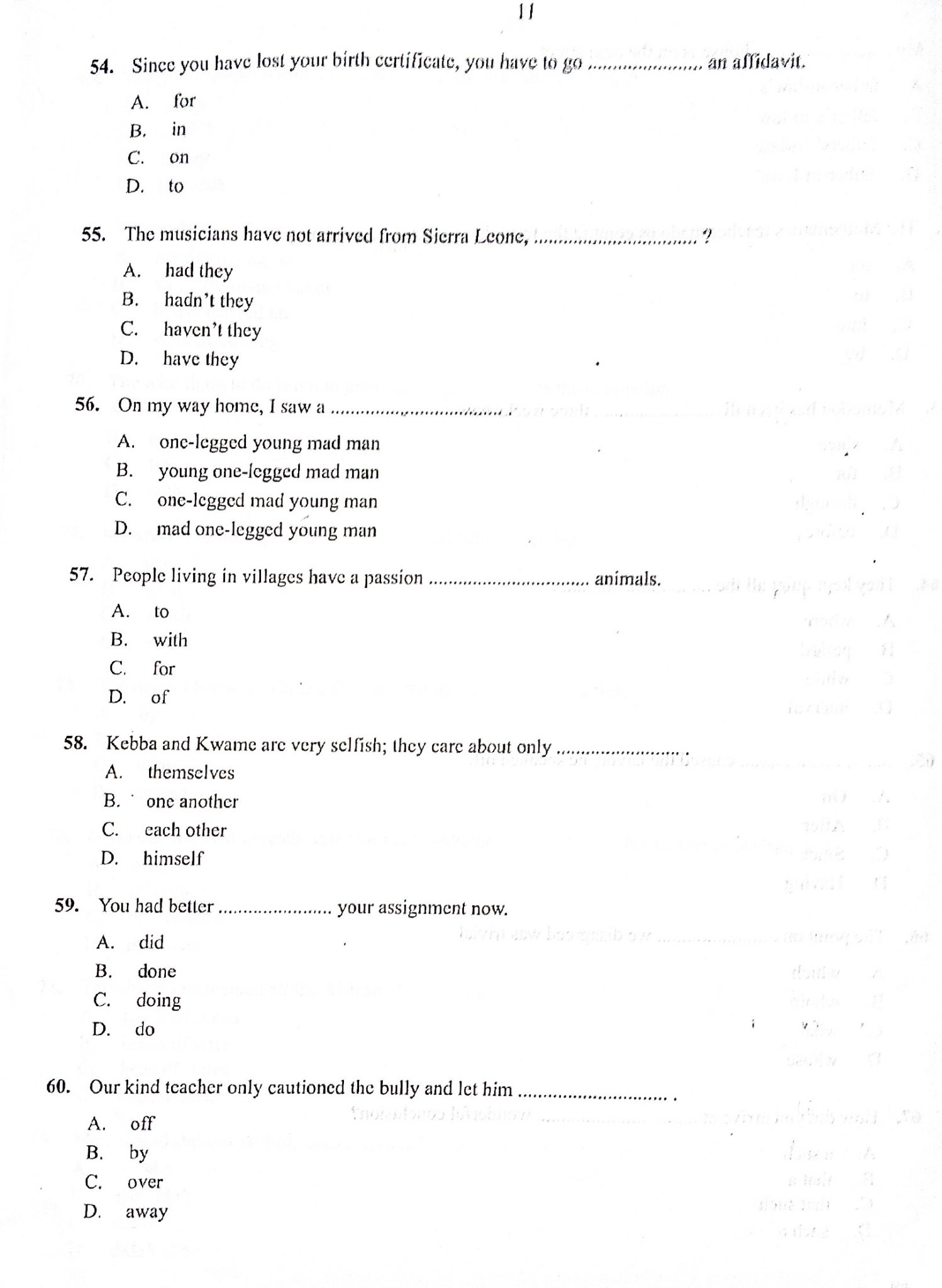 waec-english-questions-and-answers-2023-objectives-test-of-orals-and