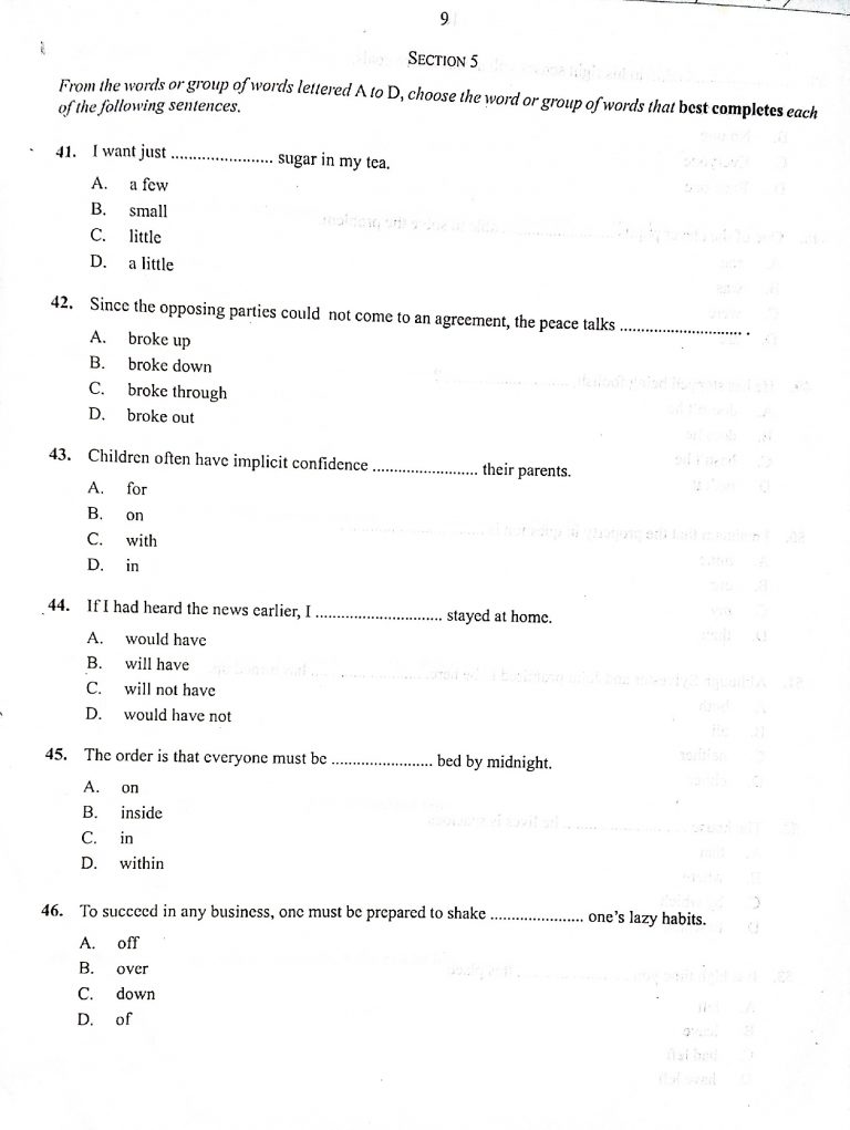 essay writing for 2023 waec