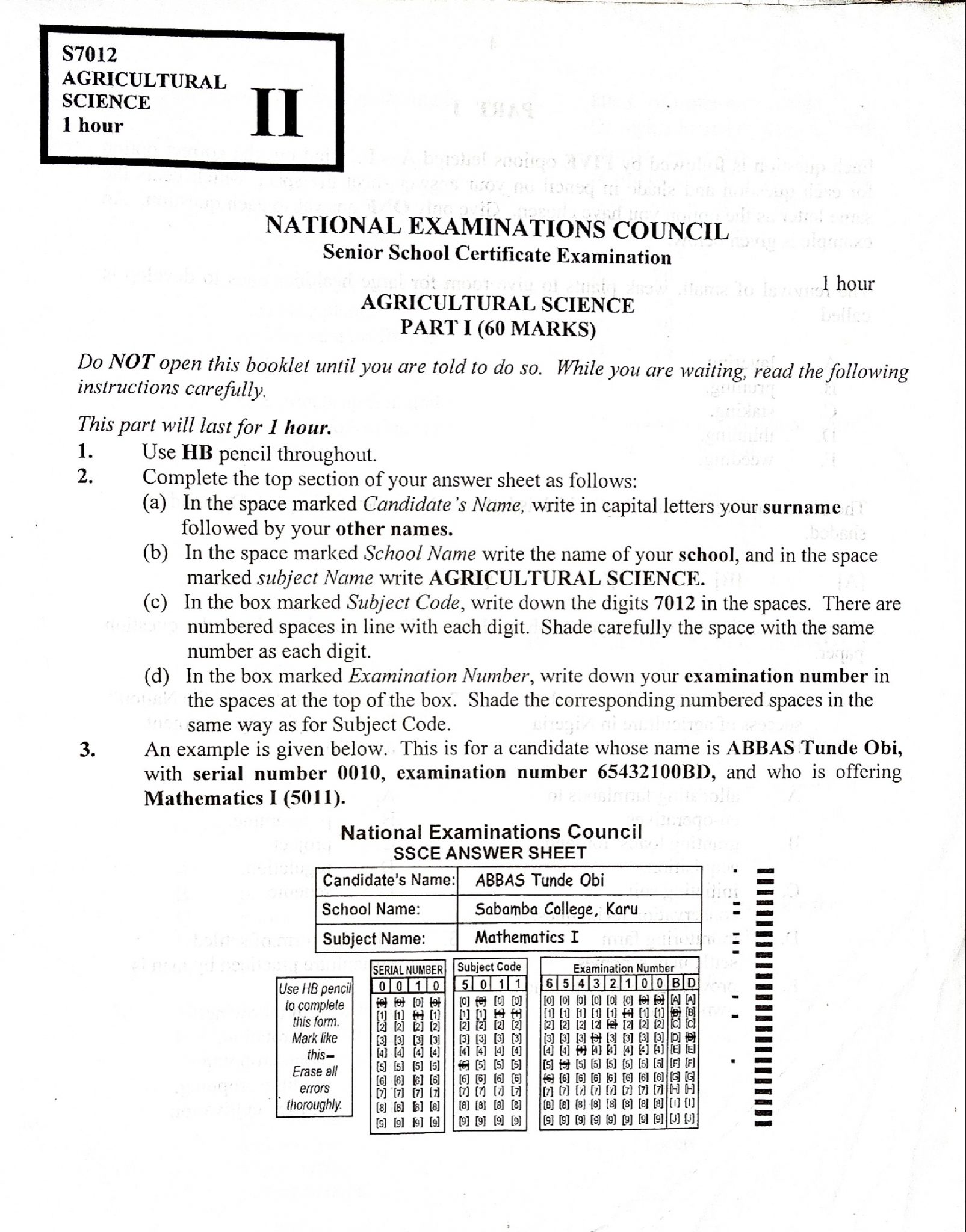 agric essay neco 2021