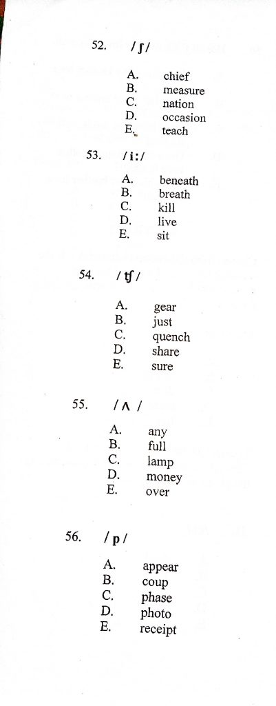 question paper 12