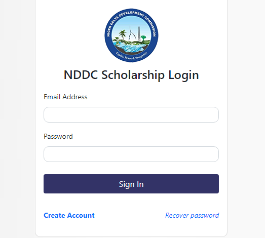 nddc postgraduate scholarship portal