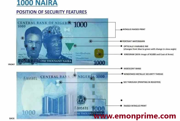 1000 naira note