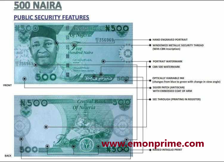 500 naira note
