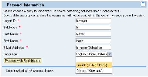 daad scholarship application