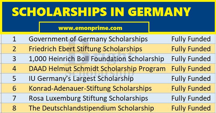 scholarships in germany